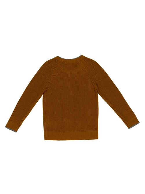 Maglione girocollo PAOLO PECORA JUNIOR | PP3754CASTA